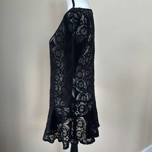 Free People Black Lace Dress - Picture 5 of 10